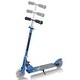 preview thumbnail 6 of 8, Folding Aluminum LED Light Up Wheels Kids Kick Scooter-Blue