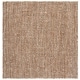 preview thumbnail 85 of 171, SAFAVIEH Jerneja Handmade Solid Chunky Jute Area Rug 4' Square - Natural/Ivory