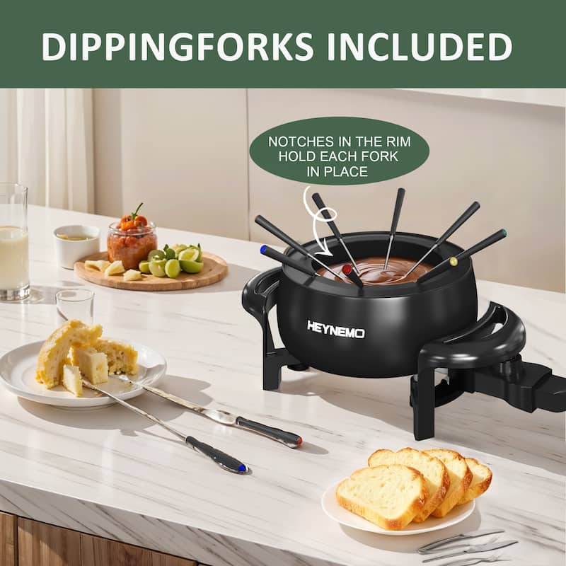 Electric Fondue Pot Set