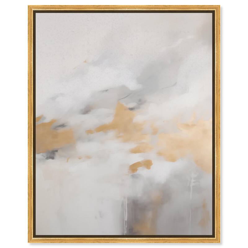 Mellowed Mist II Canvas by Art Remedy - Gold - 16" x 20"