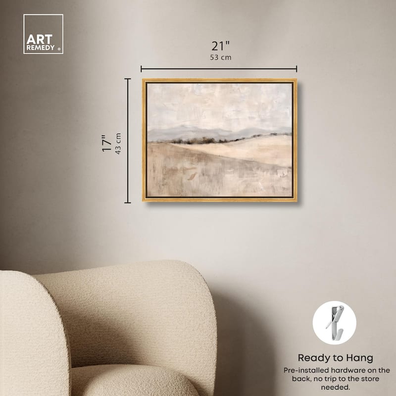Distant Hills II Canvas by Art Remedy
