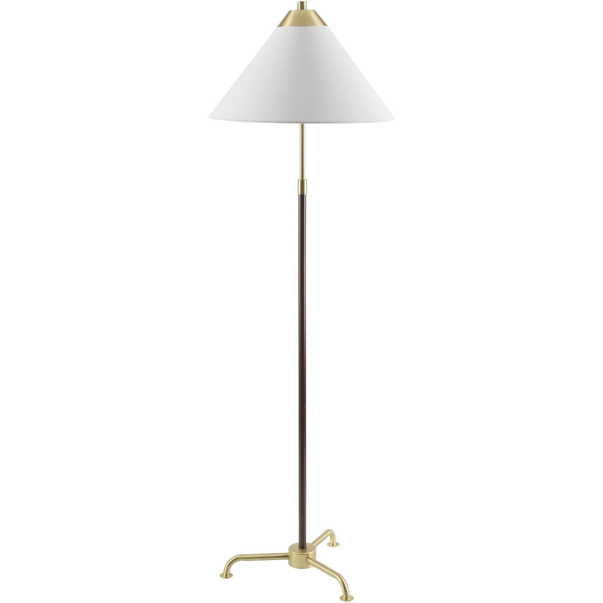 Livabliss Izumi Modern Accent Floor Lamp - 62"H x 20"W x 20"D