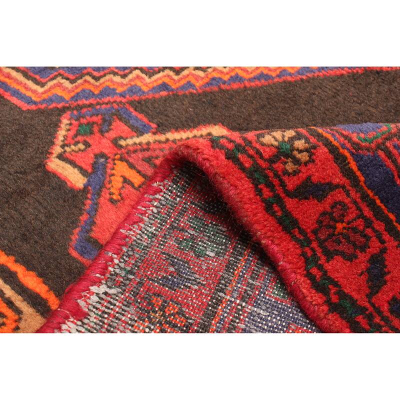 ECARPETGALLERY Hand-knotted Konya Anatolian Black Wool Rug - 4'3 x 6'9