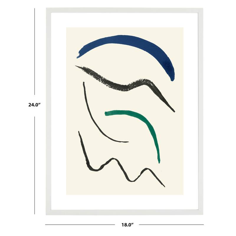SAFAVIEH Irmelinde Fashion Week 18 x 24-inch Framed Wall Art