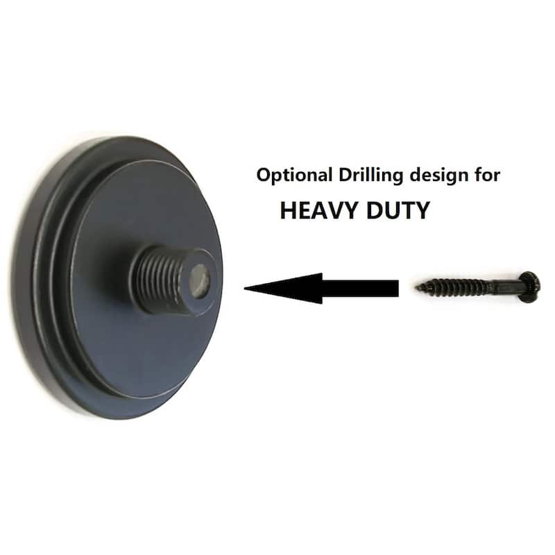 1-inch Adjustable Tension-mounted Shower or Window Curtain Rod