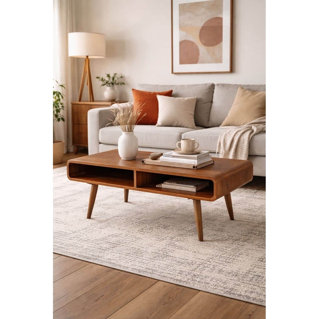 Halmstad Coffee Table, Zebra Series - Overstock - 8231681