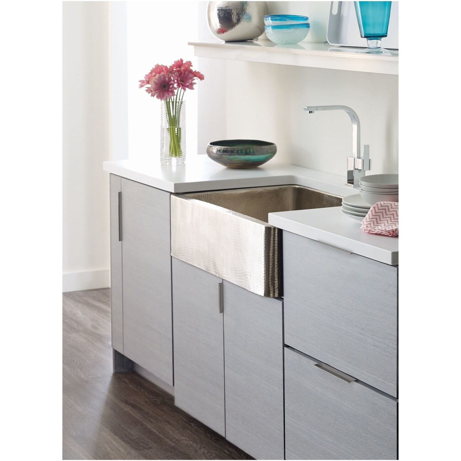 Shop Amerock Bp36573 Edge Pull 3 3 4 Long Finger Cabinet Pull Overstock 14814211