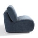 preview thumbnail 12 of 54, 33'' W Swivel Armless Sponge Filling Bean Bag Accent Chair Lounger