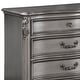 preview thumbnail 4 of 4, Catherine Antique Platinum 8-Drawer Dresser