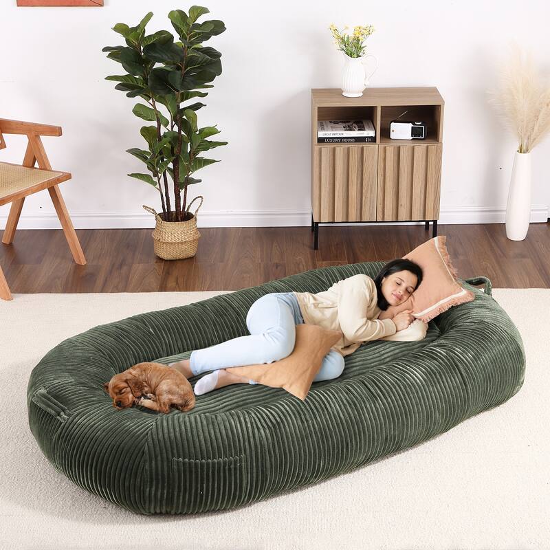 Eie Giant Dog Bed Washable Human Size Bed With Removable Cover