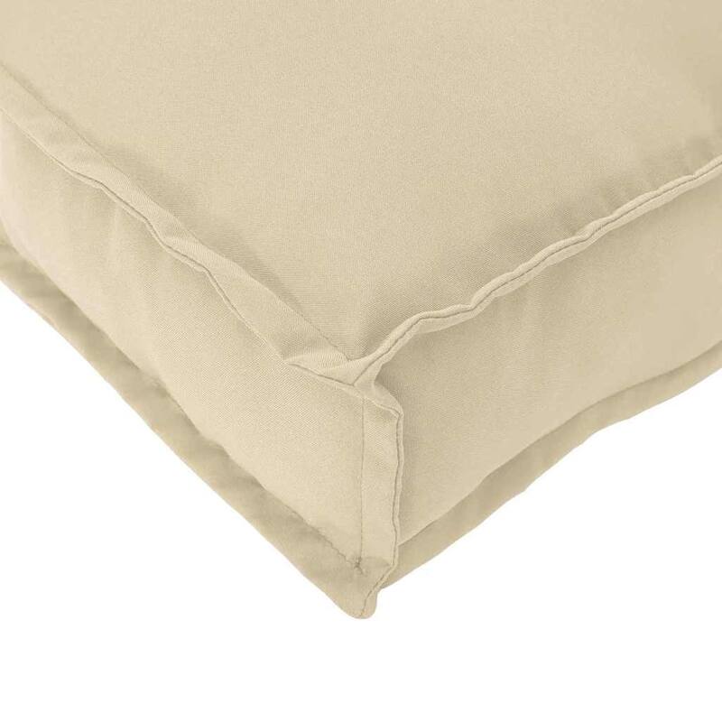 vidaXL Pallet Cushion 70.87 x 15.75 x 3.15 in Oxford Fabric - 70.87 x 15.75 x 3.15 in