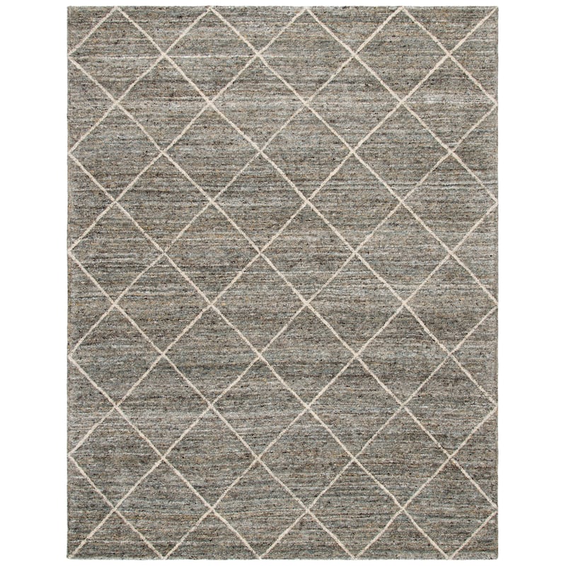SAFAVIEH Handmade Himalaya Fretwork Trellis Wool Rug