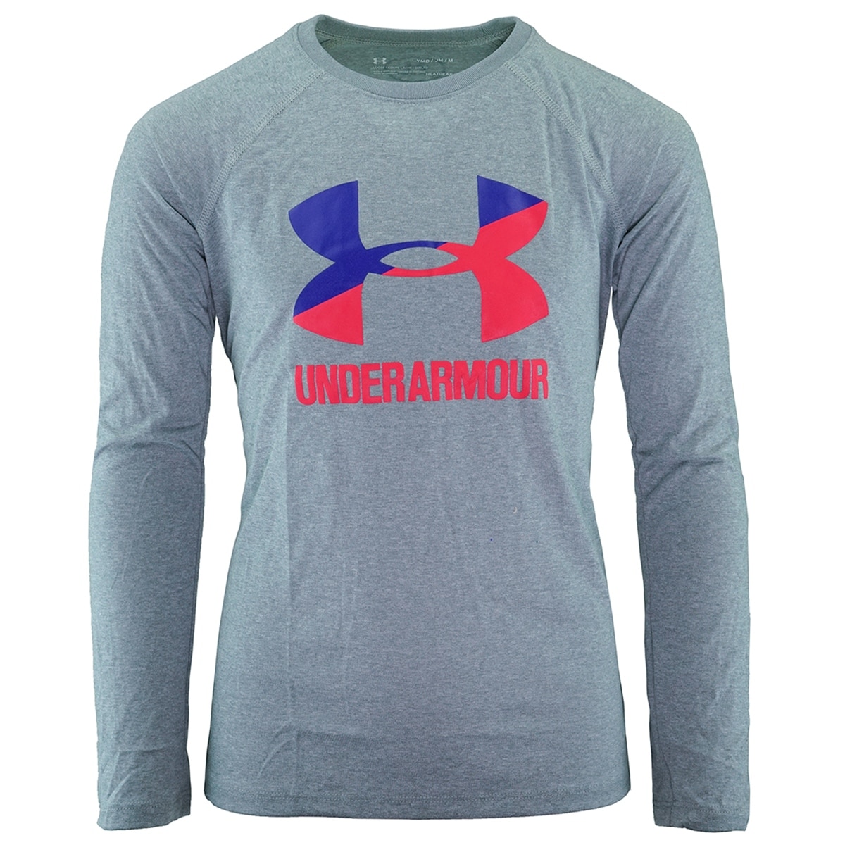 Under Armour Girls/' UA Big Logo L//S T-Shirt