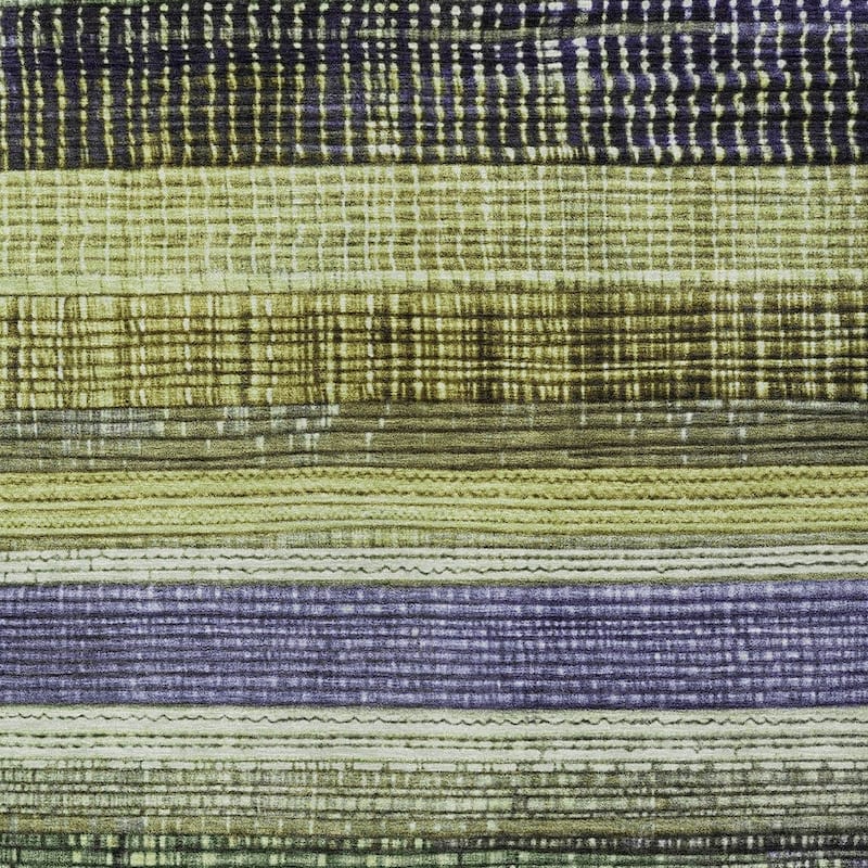 HomeRoots Striped Transitional Rectangle Outdoor Rug