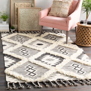 Artistic Weavers Topanga Handmade Wool Scandinavian Tassel Area Rug