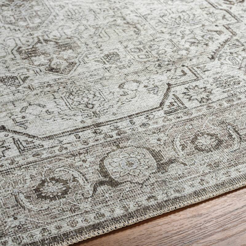 Livabliss Garreu Updated Traditional Printed Washable Rug