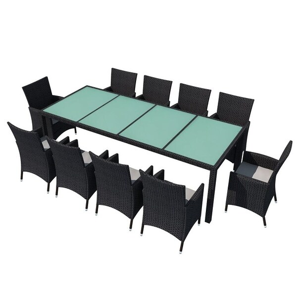 Poly best sale rattan table