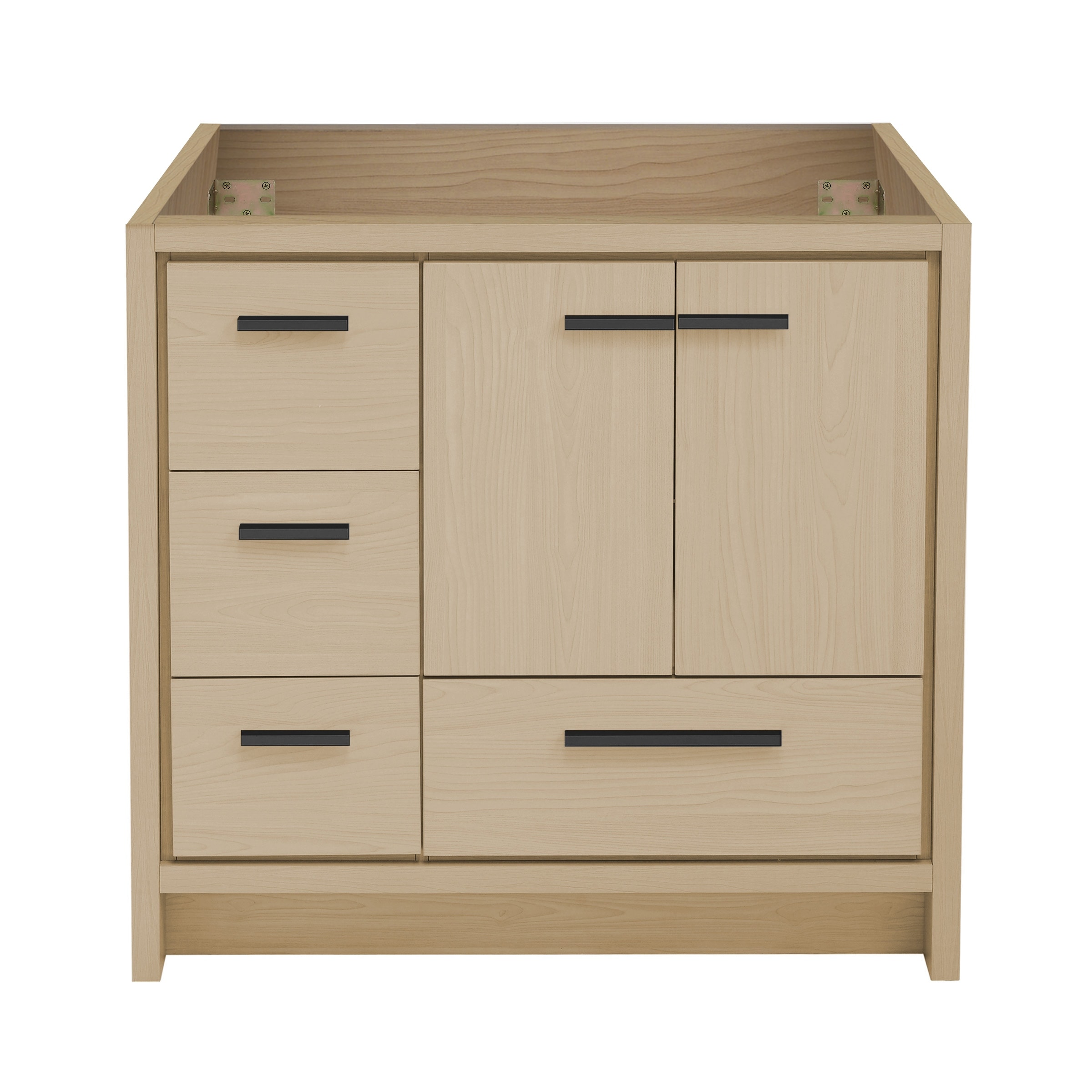 Virage 36 Freestanding, Bathroom Vanity In Oak - Cabinet - 36" x 18.3" x 33.46"