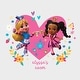 preview thumbnail 6 of 6, Alice's Wonderland Bakery Giant Peel and Stick Wall Decals With Alphabet by RoomMates
