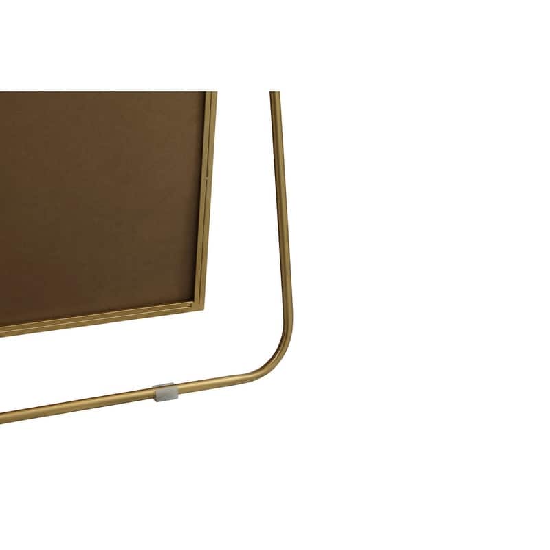 Indigo Home Metal Frame Arch Full Length Mirror 28x74 Inch