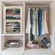 preview thumbnail 2 of 25, Foldable Storage Bag Breathable Bamboo Fabric Dustproof Organizer Box Charcoal - (2 Section - Beige)