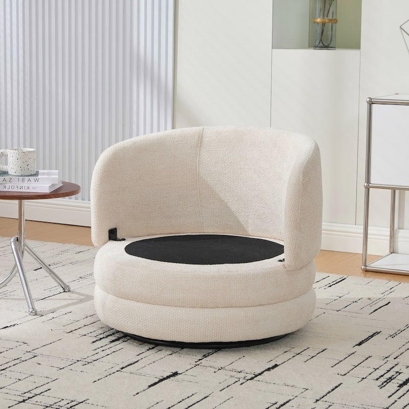 30"W Modern Upholstered Armchair,Accent Chair with a Pillow