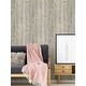 preview thumbnail 15 of 13, Galerie Wallcoverings Woods and Wicker Collection Reclaimed Wood Effect Matte Finish Vinyl on Non-woven Wallpaper Roll