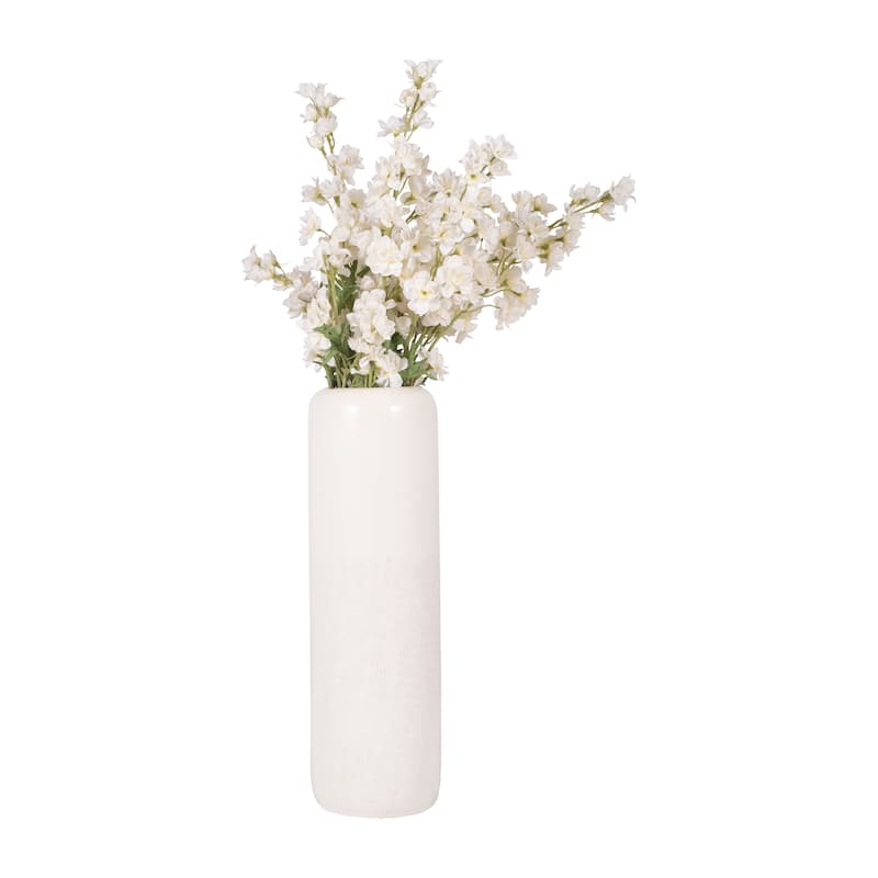 Sagebrook Home Neutral Ceramic Vase