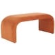 preview thumbnail 25 of 57, SAFAVIEH Tenko Modern Minimalist Glam Bench - 45" W x 18" D x 19" H