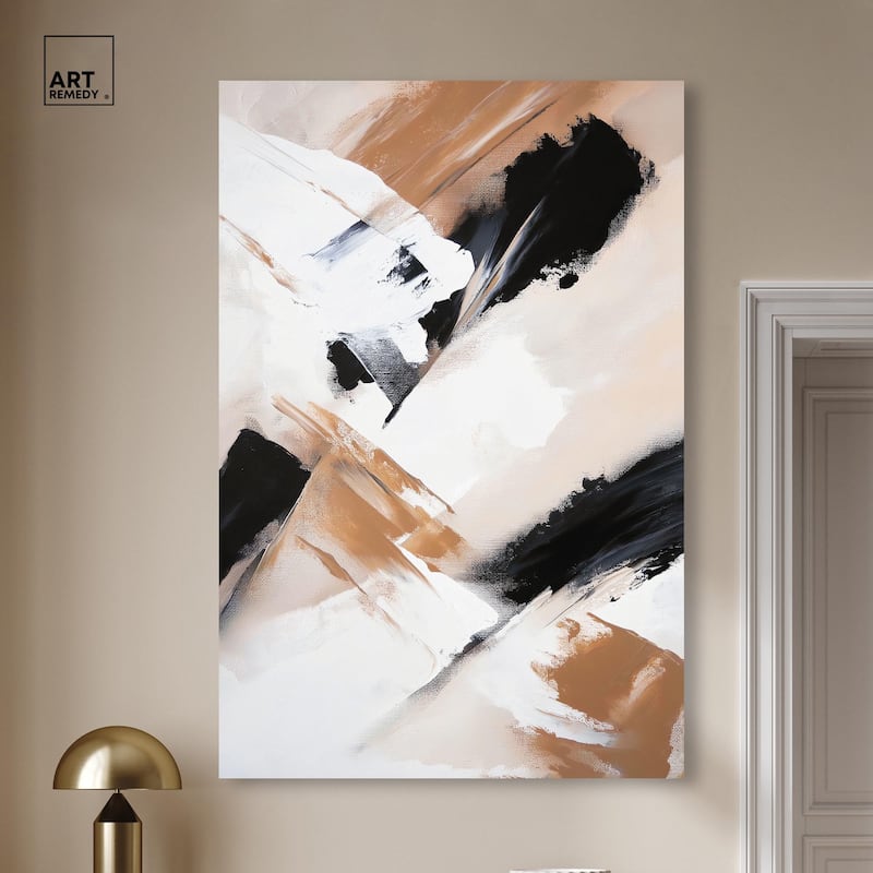 Sable and Sand II Canvas by Art Remedy, Gallery Wrapped