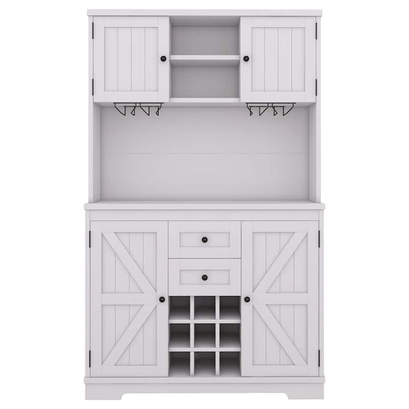 73.8''H Kitchen Cabinet with Storage - N/A