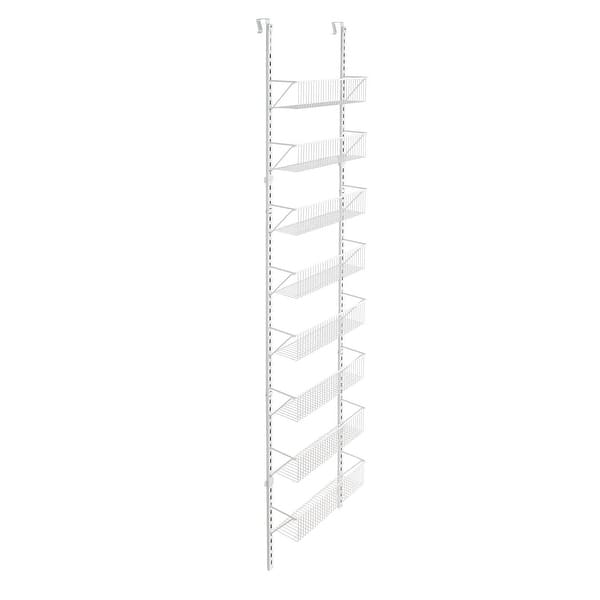 slide 2 of 5, ClosetMaid Adjustable Hanging Basket Organizer White