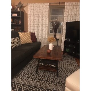 Carbon Loft Enjolras Wood/ Steel Coffee Table