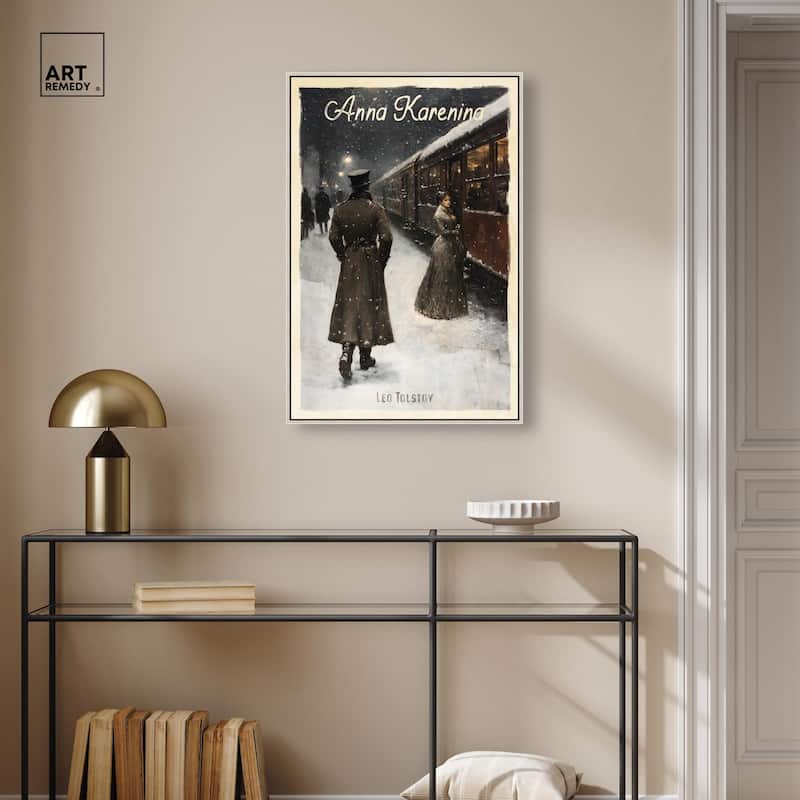 Anna Karenina Canvas by Art Remedy