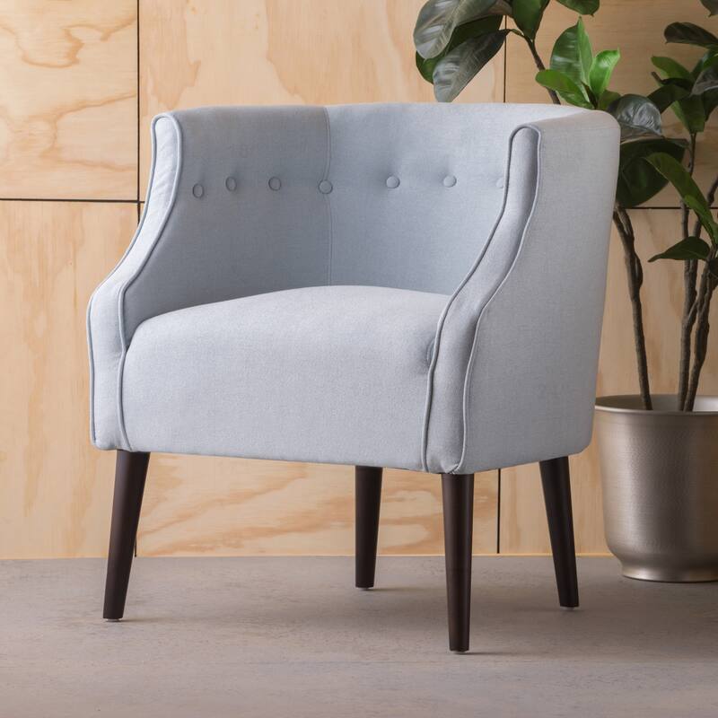 Comfortable and Stylish Club Chair for Relaxation and Interior Enhancement - Light Blue