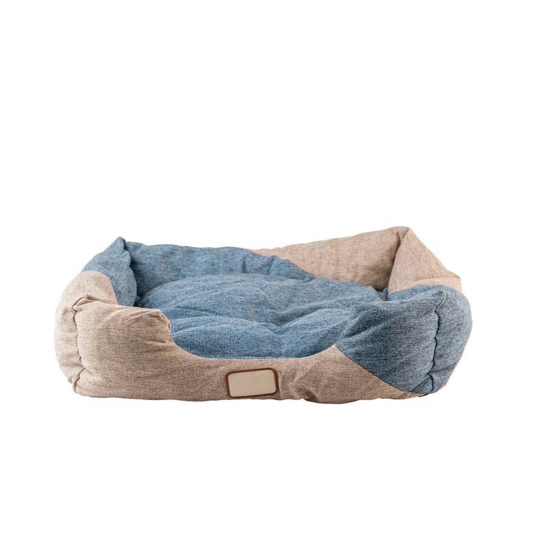 Soft upholstery Cat Bed, Skid free Nest Pet Bed, Puppy Beds - 26" x 21" x 6";