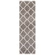 preview thumbnail 69 of 145, SAFAVIEH Hudson Shag Ariola Trellis 2-inch Thick Rug 2'3" x 10' Runner - Grey/Ivory