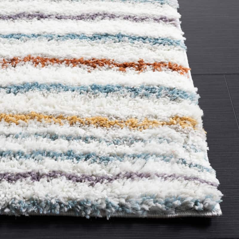 SAFAVIEH Berber Shag Mariane Rug - 2'3" x 8' Runner