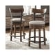 preview thumbnail 35 of 42, Valebeck Swivel Barstool Single - Brown - Counter Height