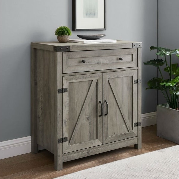 Grey wash sales accent cabinet
