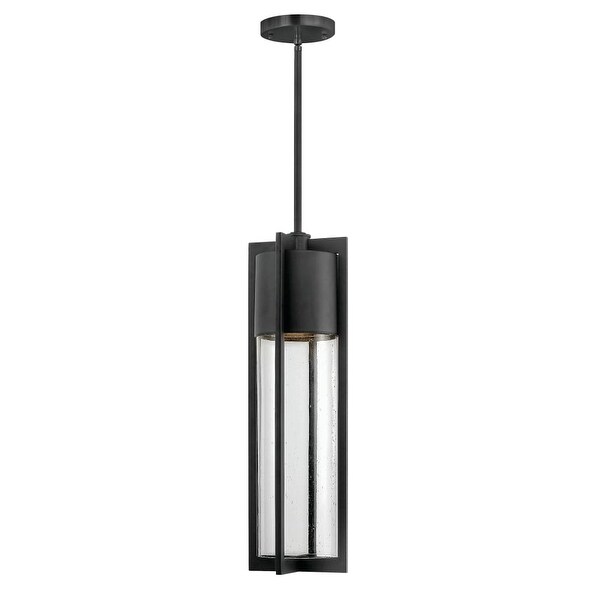 Hinkley Lighting 1322 1-Light Dark Sky Outdoor Small Pendant from the Shelter Collection - N/A