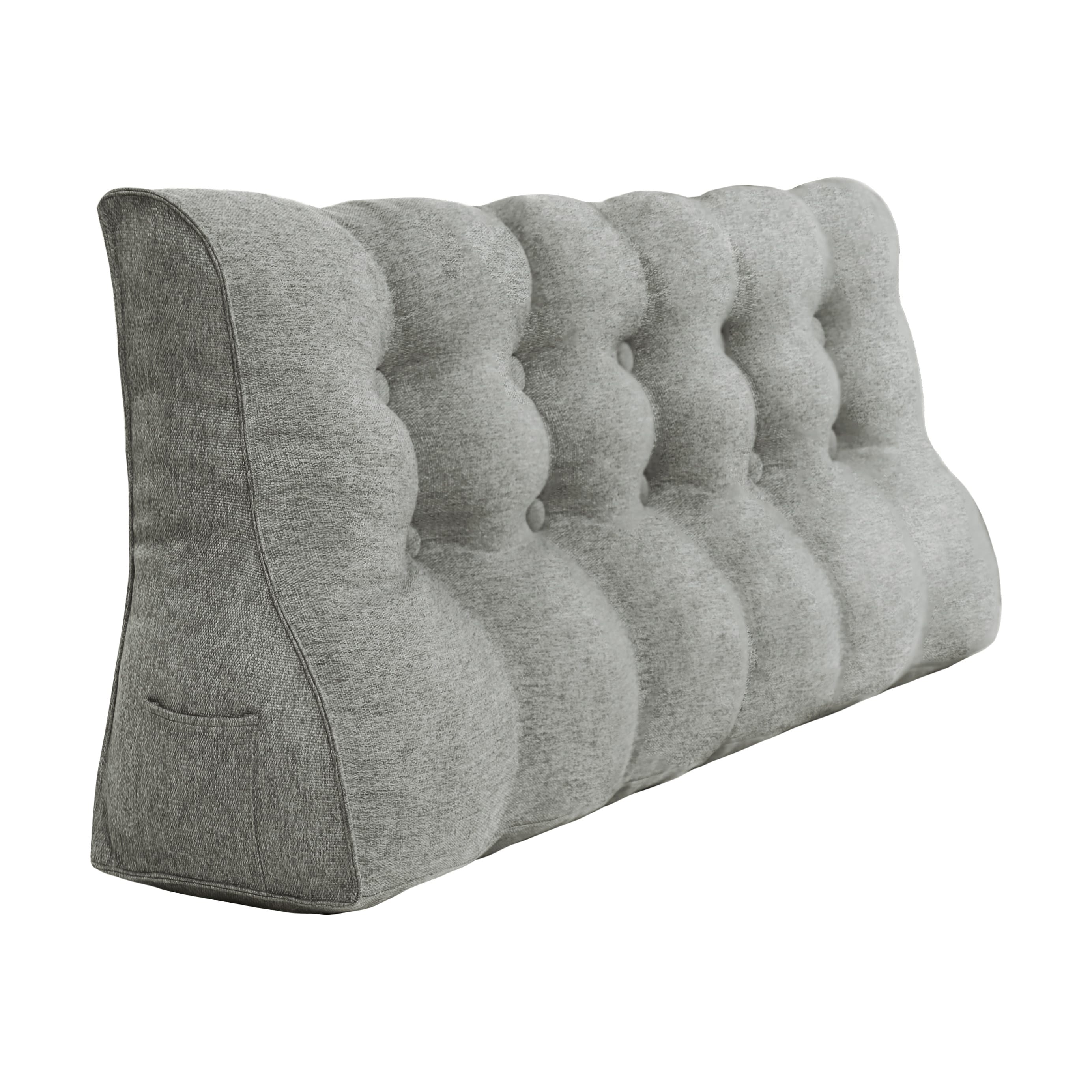WOWMAX Large Body Pillow Backrest Reading Back Support Lumbar Pillow Bed Bath Beyond 35628253
