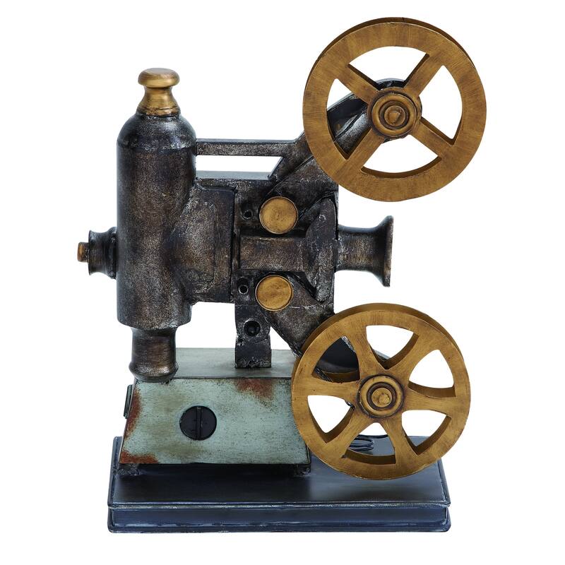 Black Metal Camera Film Decorative Sculpture