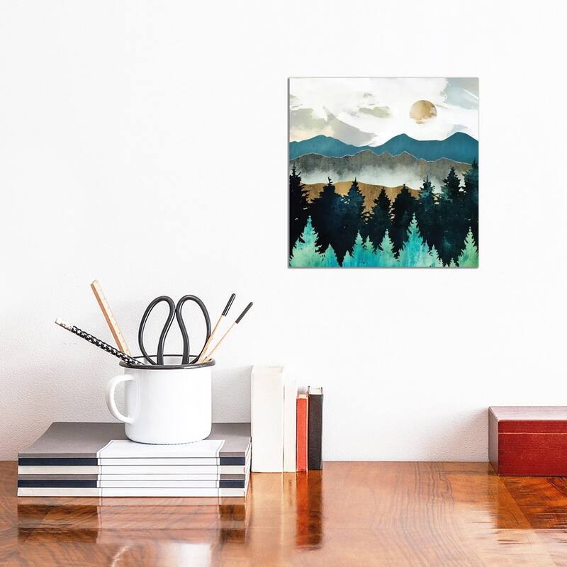 iCanvas "Forest Mist" by SpaceFrog Designs Canvas Print - 12x12x0.75