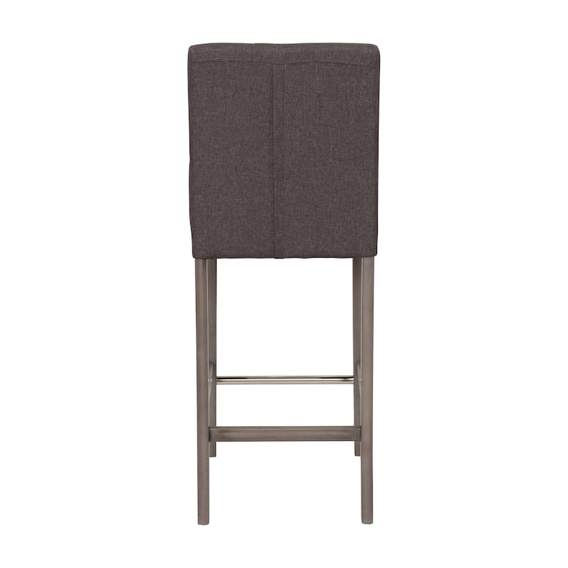 Leila Upholstered 31" Bar Height Barstool