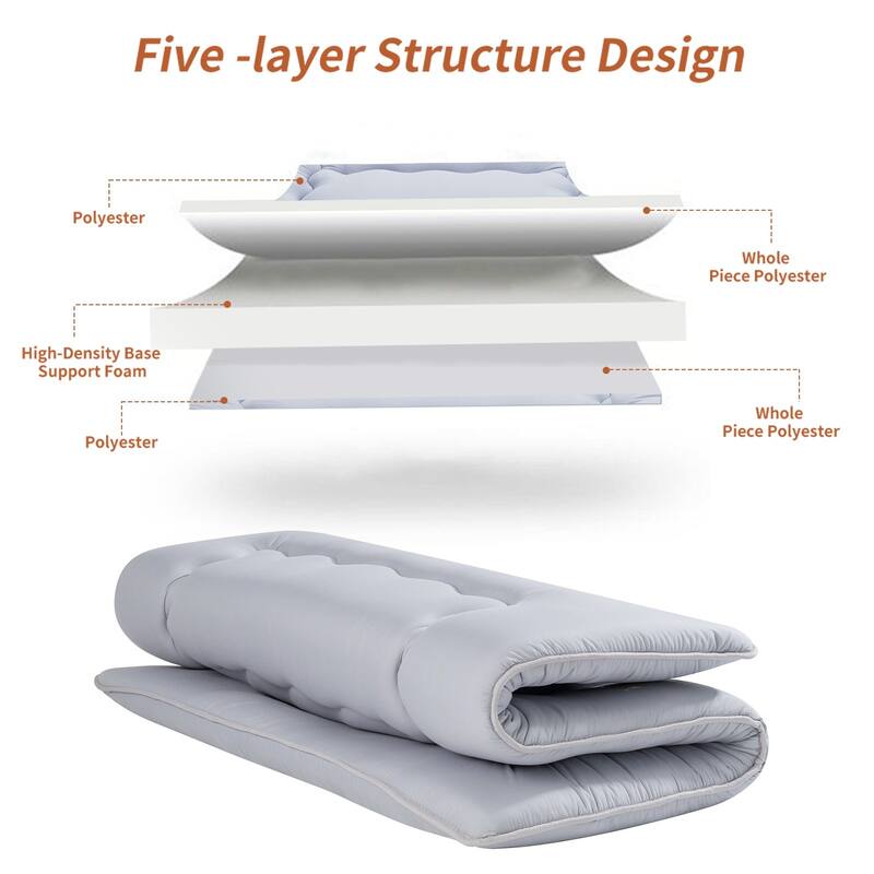 Futon Mattress, Japanese Style Floor Mattress Camping Mattress