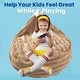 preview thumbnail 26 of 47, Cheer Collection Faux Fur Bean Bag and Stuffed Animal Storage Case