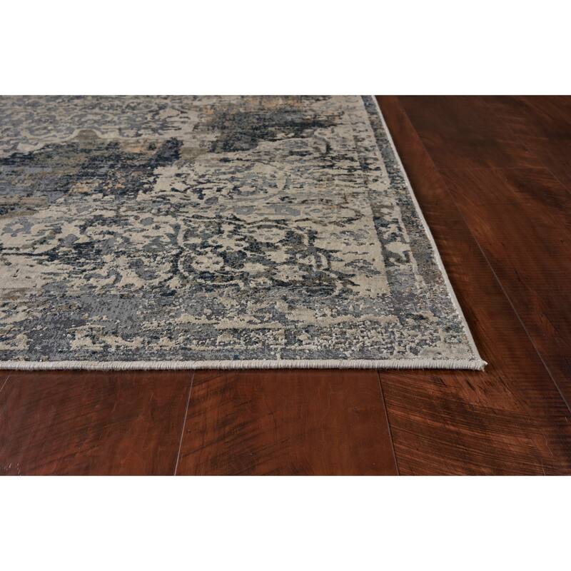 The Curated Nomad Hartvien Distressed Boho Rug