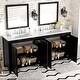 preview thumbnail 160 of 161, GDFStudio - Elysia Wood Bathroom Vanity with Ceramic Sink & Storage Cabinet Organizer