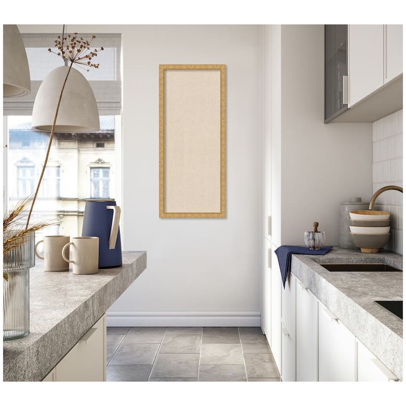 Kate and Laurel Pinboard Neutral Linen